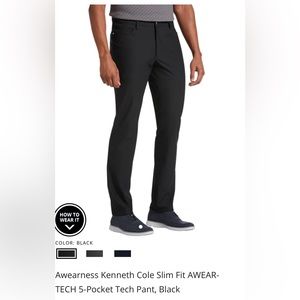 Kenneth Cole 5 pocket tech pants